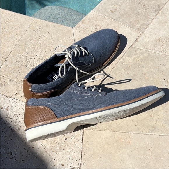 Nunn Bush Men's Barklay Canvas Plain
Toe Oxford Lace Up - Size 12 M - Picture 4 of 8